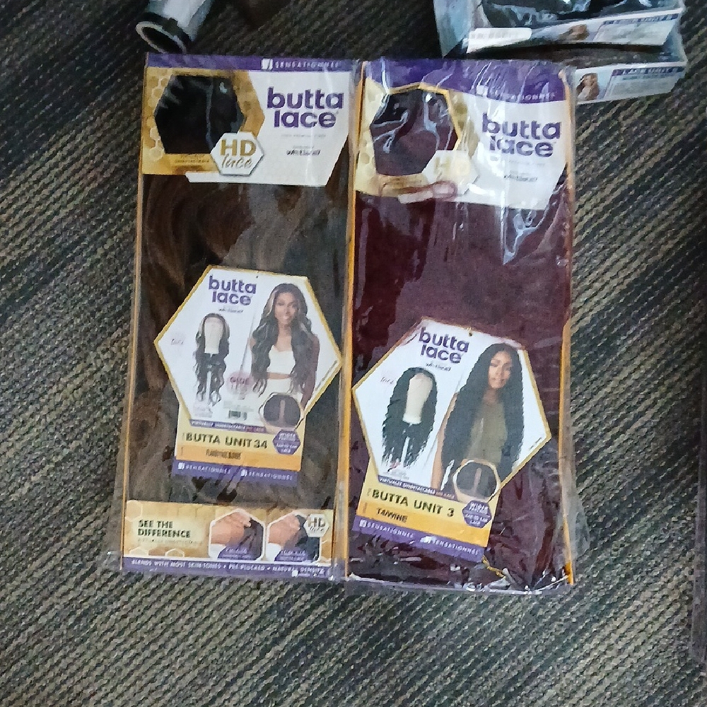 Butta Lace HD Lace Front Wig - Brown and Burgundy